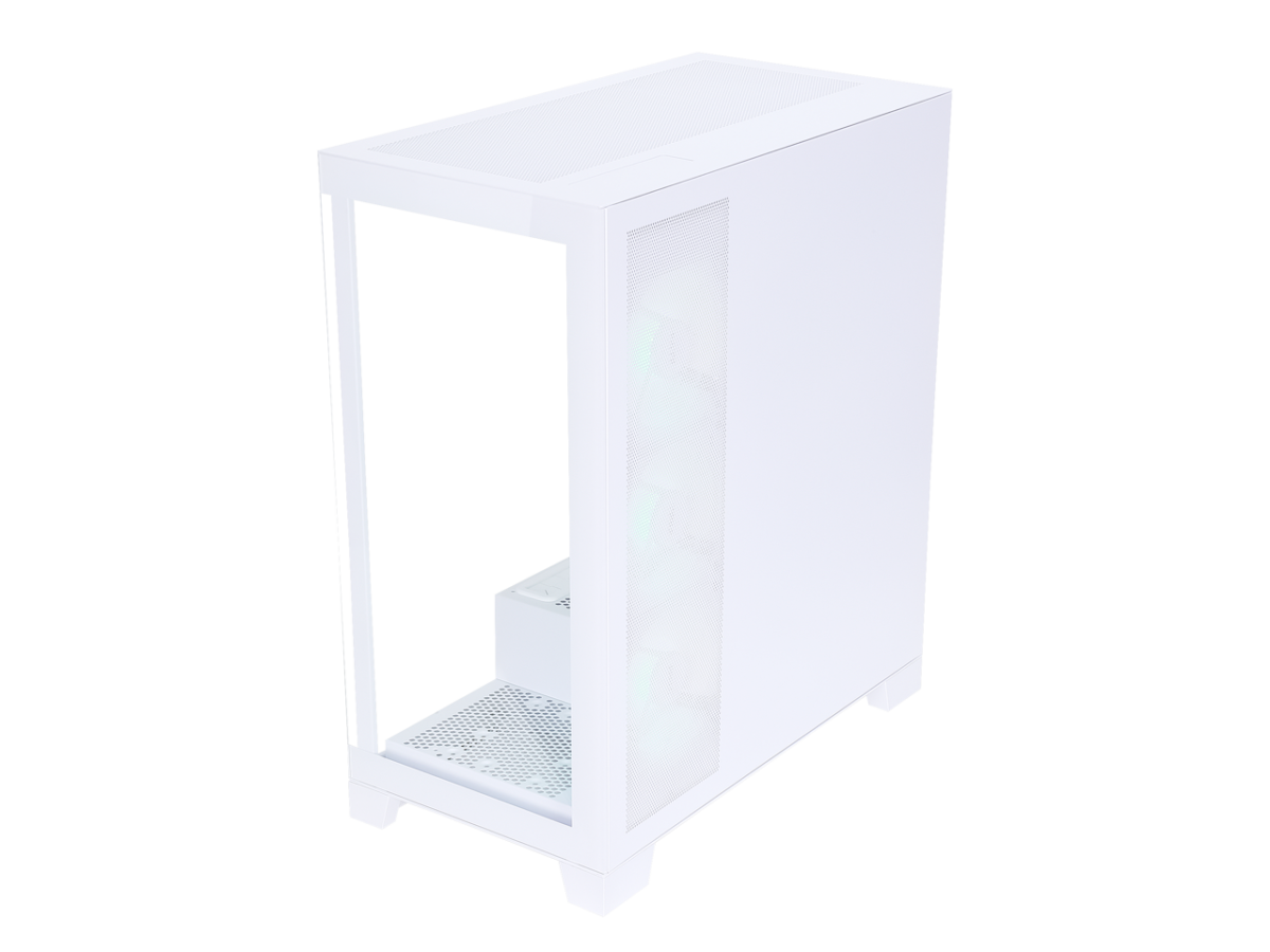 ⁦Sama Neview 2351 White Dual USB3.0 and Type C Tempered Glass ATX Mid Tower⁩ - الصورة ⁦6⁩