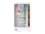 Sama 3021-White Dual USB3.0 and Type C Tempered Glass ATX Full Tower - Image 2