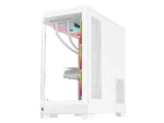 Sama 3021-White Dual USB3.0 and Type C Tempered Glass ATX Full Tower - Image 3