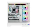 Sama 3021-White Dual USB3.0 and Type C Tempered Glass ATX Full Tower - Image 7