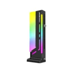 COOLMOON GH2 Vertical GPU Support Bracket Colorful 5V A-RGB - Black - Image 2