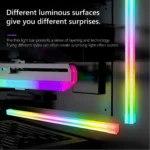⁦COOLMOON F300 Aluminum LIGHT STRIP LED 5V ARGB⁩ - الصورة ⁦4⁩