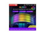 OOLMOON AOSOR AL300 Flexible Light Bar 24PIN 5V ARGB Aura Sync Neon Line Bendable Chassis Streamer Lamp Strip PC Case Decor - Image 5