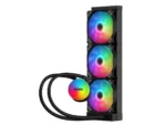 SAMA SI360 Liquid CPU Cooler 360mm Addressable RGB Pump PWM & FDB Fans AIO Water Cooler - Image 5