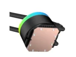 SAMA SI360 Liquid CPU Cooler 360mm Addressable RGB Pump PWM & FDB Fans AIO Water Cooler - Image 4