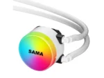 SAMA SI360 Liquid CPU Cooler 360mm Addressable RGB Pump PWM & FDB Fans AIO Water Cooler - Image 4