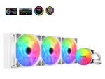 ⁦SAMA SI360 Liquid CPU Cooler 360mm Addressable RGB Pump PWM & FDB Fans AIO Water Cooler⁩ - الصورة ⁦5⁩