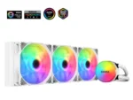SAMA SI360 Liquid CPU Cooler 360mm Addressable RGB Pump PWM & FDB Fans AIO Water Cooler - Image 5