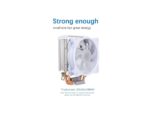⁦SAMA KA200DW RGB CPU Air Cooler⁩ - الصورة ⁦7⁩
