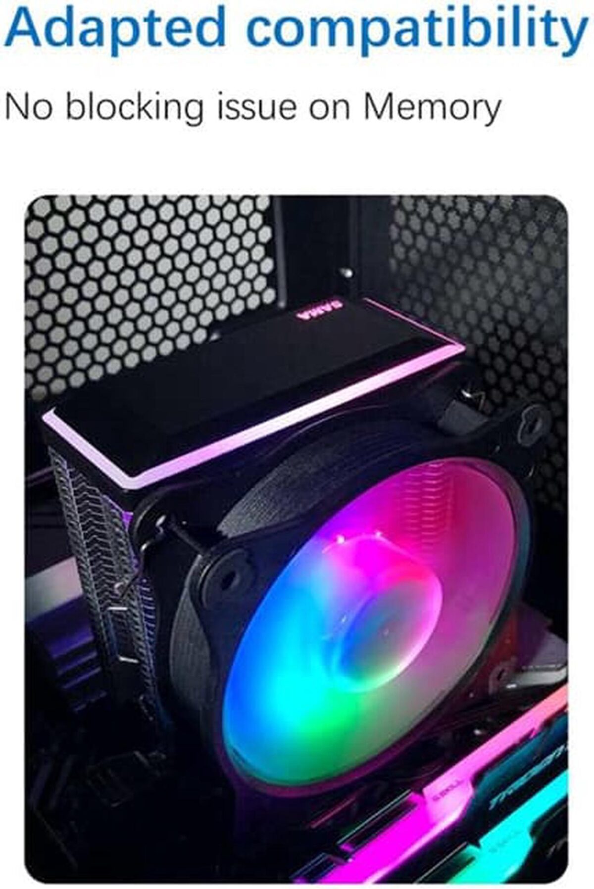 ⁦SAMA KA200D RGB CPU Air Cooler⁩ - الصورة ⁦8⁩