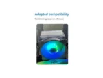 SAMA KA450DW RGB CPU Air Cooler 9cm PWM Fan 4 Copper Heat Pipes For AMDIntel Universal Computer Cooling Radiator White - Image 4