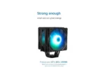 SAMA KA600D ARGB CPU Air Cooler 150MM Fan with 6 Copper Heat Pipes Air Cooling - Image 3