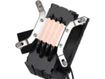SAMA KA400I CPU Air Cooler 4 Heat Copper Pipe 120mm Cooling Fan Addressable RGB Aluminum - Image 3