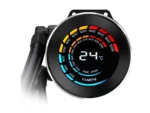 SAMA T360 Black liquid Cooler 360mm ARGB AIO Radiator LCD Temperature Display Screen CPU - Image 3