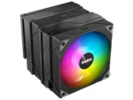 SAMA 6PDW ARGB Black CPU Air Cooler 120mm Cooling Fan - Image 3