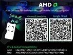 ⁦SAMA T360 Black liquid Cooler 360mm ARGB AIO Radiator LCD Temperature Display Screen CPU⁩ - الصورة ⁦8⁩