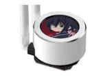 SAMA SM360 White liquid Cooler 360mm ARGB AIO Radiator LCD Video Temperature Display Screen - Image 3