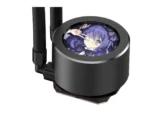 SAMA SM240 Black liquid Cooler 240mm ARGB AIO Radiator LCD Video Temperature Display Screen CPU - Image 3