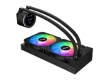SAMA SM240 Black liquid Cooler 240mm ARGB AIO Radiator LCD Video Temperature Display Screen CPU - Image 4