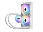 SAMA SI240 White Liquid Cooler 240mm AIO Radiator Addressable RGB PWM Fan CPU cooler for Intel AMD PC Case - Image 3