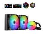 SAMA SI240 Black Liquid Cooler 240mm AIO Radiator Addressable RGB PWM Fan CPU cooler for Intel AMD PC Case - Image 2