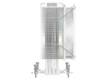 SAMA KA400I CPU Air Cooler 4 Heat Copper Pipe 120mm Cooling Fan Addressable RGB Aluminum - Image 8