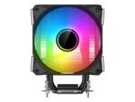 ⁦SAMA KA400I CPU Air Cooler 4 Heat Copper Pipe 120mm Cooling Fan Addressable RGB Aluminum⁩ - الصورة ⁦6⁩