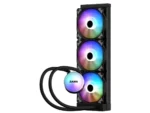 SAMA SI360 Liquid CPU Cooler 360mm Addressable RGB Pump PWM & FDB Fans AIO Water Cooler - Image 7
