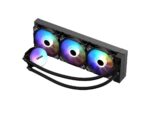 ⁦SAMA SI360 Liquid CPU Cooler 360mm Addressable RGB Pump PWM & FDB Fans AIO Water Cooler⁩ - الصورة ⁦8⁩