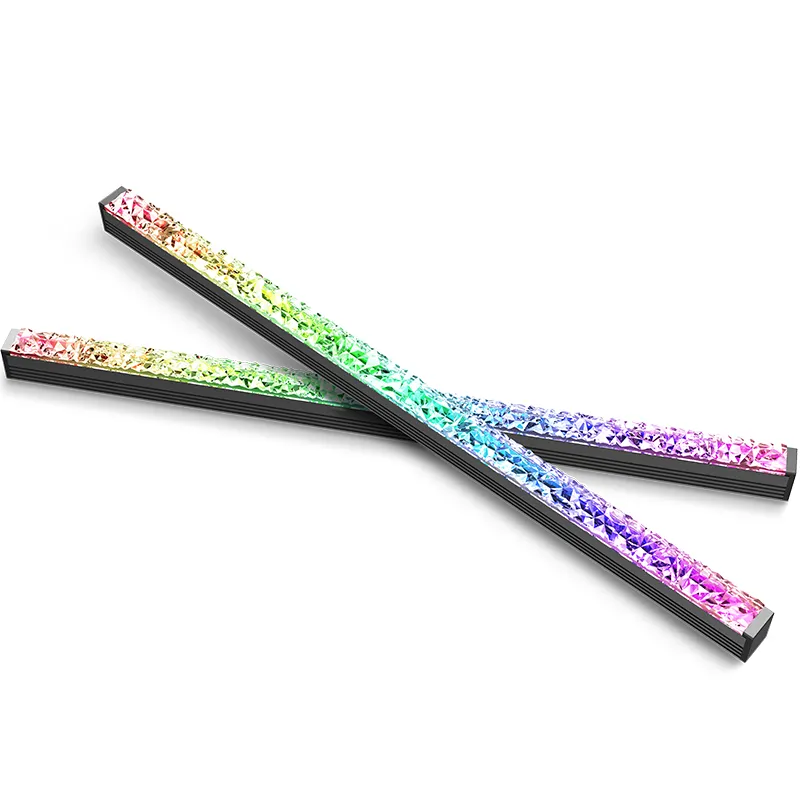 H26db88413f184c73ad1162e2c7d4e594V COOLMOON Led diamond Crystal Stripe 12V Led Rgb - الصورة 1