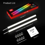 ⁦COOLMOON ST350 CPU Liquid Cooler ARGB Tube Decorative Gaming PC Cases⁩ - الصورة ⁦3⁩