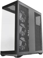 ⁦SAMA V Cool Black Steel / Tempered Glass USB3.0/Type C ATX Full Tower Gaming Computer Case w/5 x ARGB Fans (Pre-Installed)⁩ - الصورة ⁦3⁩