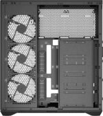 ⁦SAMA V Cool Black Steel / Tempered Glass USB3.0/Type C ATX Full Tower Gaming Computer Case w/5 x ARGB Fans (Pre-Installed)⁩ - الصورة ⁦8⁩