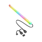 ⁦COOLMOON F300 Aluminum LIGHT STRIP LED 5V ARGB⁩ - الصورة ⁦2⁩