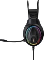 ⁦DM T710 RGB 7.1 USB Gaming Headset with Microphone⁩ - الصورة ⁦2⁩