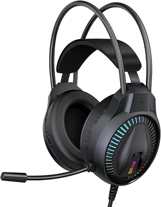 61DfbmBG6XL._AC_SX522_ DM T710 RGB 7.1 USB Gaming Headset with Microphone - الصورة 1