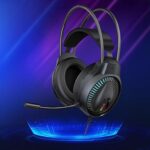 ⁦DM T710 RGB 7.1 USB Gaming Headset with Microphone⁩ - الصورة ⁦4⁩