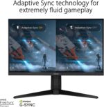 ⁦ASUS TUF Gaming 27” 1440P Monitor (VG27AQL3A) - QHD (2560 x 1440), 180Hz, 1ms, Fast IPS, Extreme Low Motion Blur SYNC, G-SYNC Compatible, Freesync Premium, 130% sRGB, DisplayHDR 400⁩ - الصورة ⁦7⁩