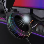 DM T710 RGB 7.1 USB Gaming Headset with Microphone - Image 7