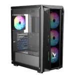 Vento VG15FE RGB Gaming Mid Tower Case + FSP Hyper K Pro 80 Plus White Power Supply 650W