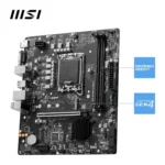 MSI PRO B760M-E DDR4 Motherboard, Micro-ATX - Supports Intel 14th, 13th & 12th Gen Core Processors, LGA 1700 - DDR4 Memory Boost 4800+MHz/OC, PCIe 4.0 x16 Slot, M.2 Gen4 Slot - Image 4