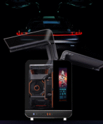 ⁦PowerTrain X-GAMERX Phantom Wings LCD Edition Black⁩ - الصورة ⁦5⁩
