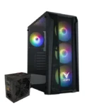 ⁦Vento VG15FE RGB Gaming Mid Tower Case + FSP Hyper K Pro 80 Plus White Power Supply 650W⁩ - الصورة ⁦4⁩