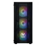 ⁦Vento VG15FE RGB Gaming Mid Tower Case + FSP Hyper K Pro 80 Plus White Power Supply 650W⁩ - الصورة ⁦2⁩