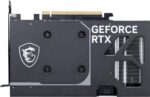 ⁦MSI Gaming RTX 5060 8G Ventus 2X OC Graphics Card (8GB GDDR7,128-bit, Extreme Performance: 2535 MHz, DisplayPort x3 2.1a, HDMI 2.1b, NVIDIA Blackwell Architecture)⁩ - الصورة ⁦3⁩