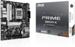 ASUS Prime B850M-K Gaming Motherboard Socket AMD AM5 (Ryzen 9000, DDR5 Memory, 2X M.2, PCIe 5.0, BIOS Flashback, Aura Sync)