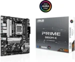 ASUS Prime B850M-K Gaming Motherboard Socket AMD AM5 (Ryzen 9000, DDR5 Memory, 2X M.2, PCIe 5.0, BIOS Flashback, Aura Sync) - Image 6