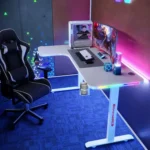 MIUZ RGB LED Gaming Desk ميز العاب زاوية - Image 3
