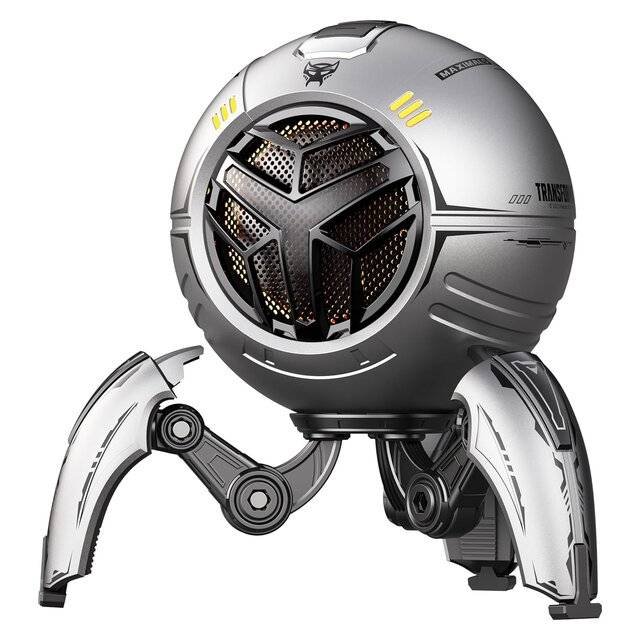 2026/04/1001055400.jpg Transformers TF‑Y17 Pro Wireless Speaker (Gray) - الصورة 1
