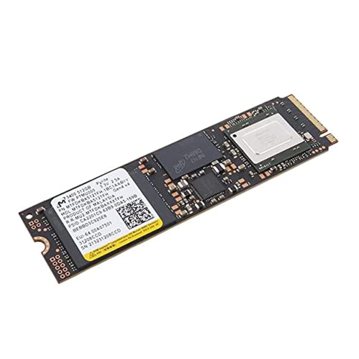 ⁦Micron NVMe M.2 2280 (512GB) Gen 4⁩ - الصورة ⁦2⁩